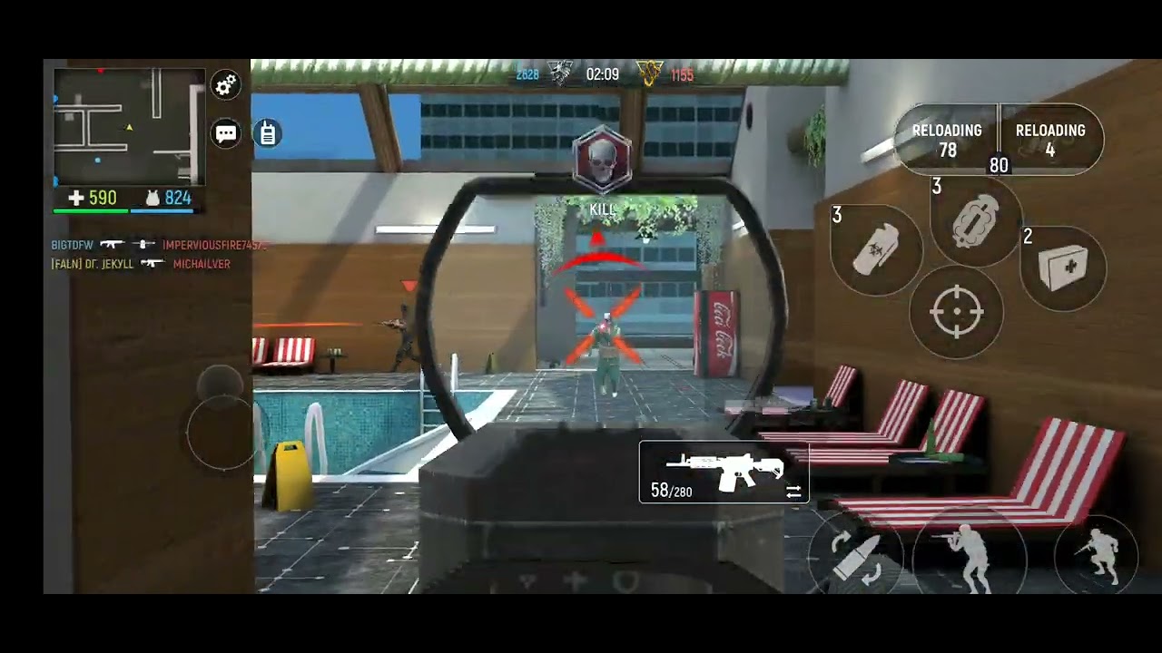 Fightlight MCR on Pool map. Rambo style.