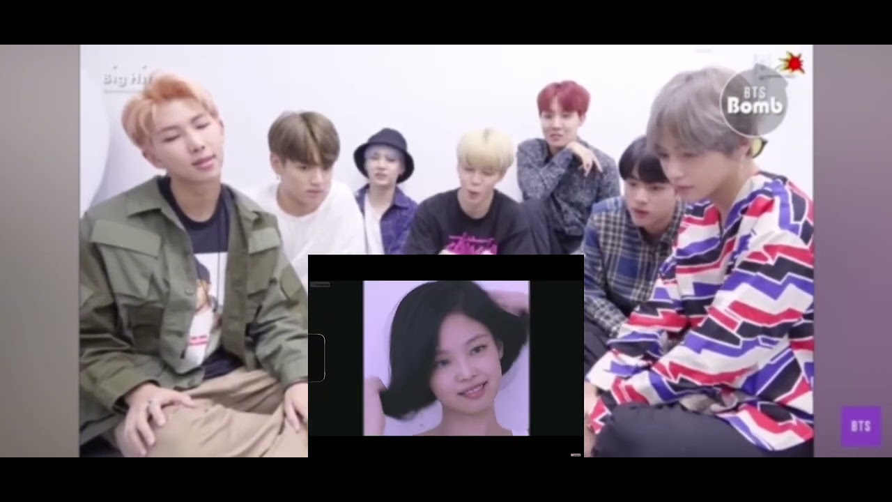 Bts reaction to BLACKPINK work from home