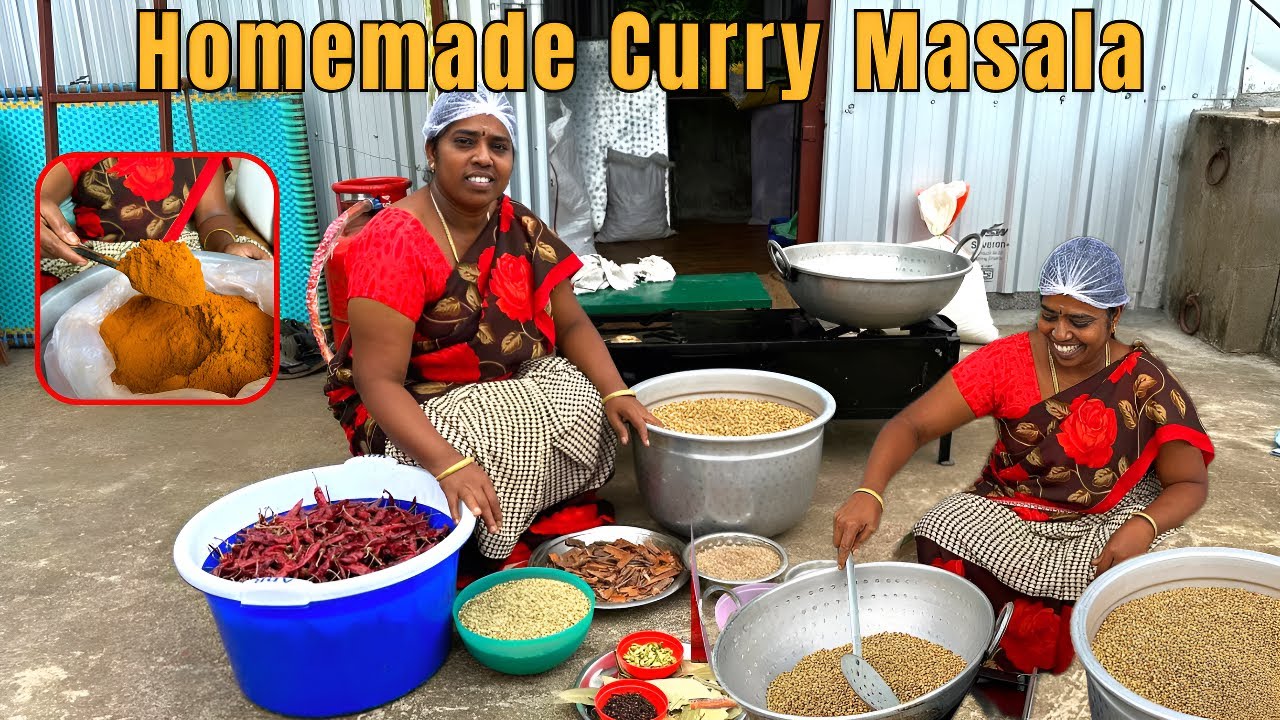 💥 கமகமக்கும் கறி மசாலா தூள்😀 | Homemade Curry Masala InTamil😄 | #tsfamily #foodmasala #trending