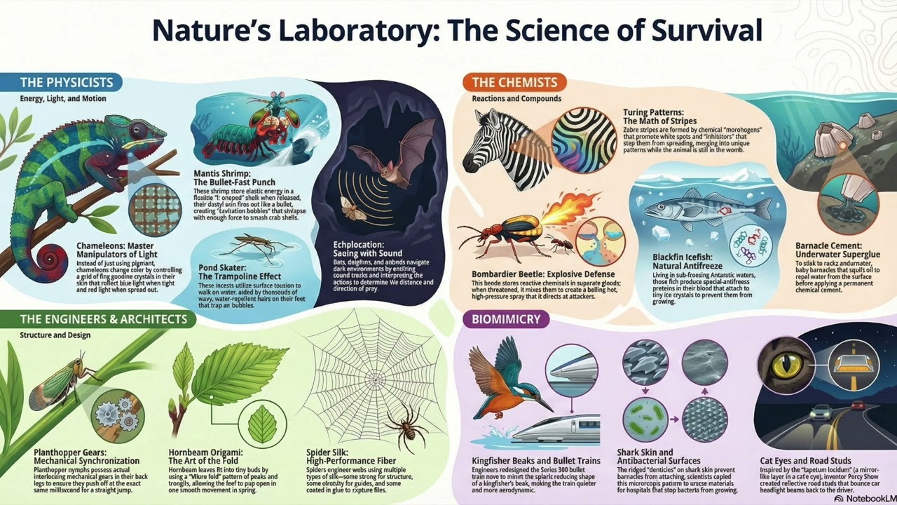 Clever Creatures: How Animals and Plants Use Science to Survive