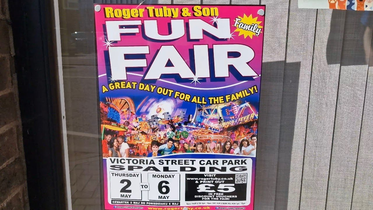 Spalding Roger Tuby Fun Fair - May 2024