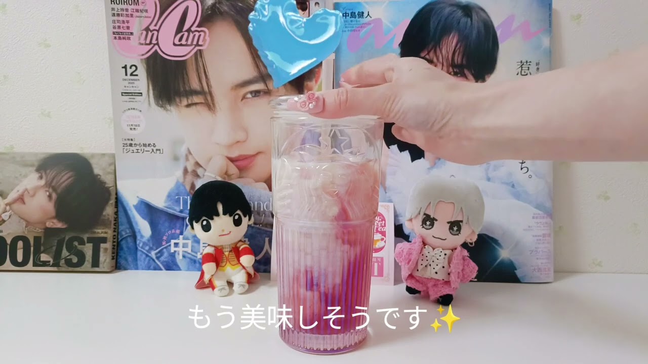 中島健人くんプロデュース！ストロベリージャスミンティー🍓アレンジしてみた
