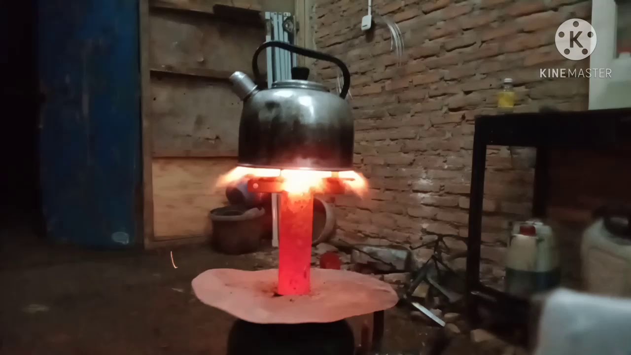 WASTE OIL BURNER kompor bahan bakar air Dan oli