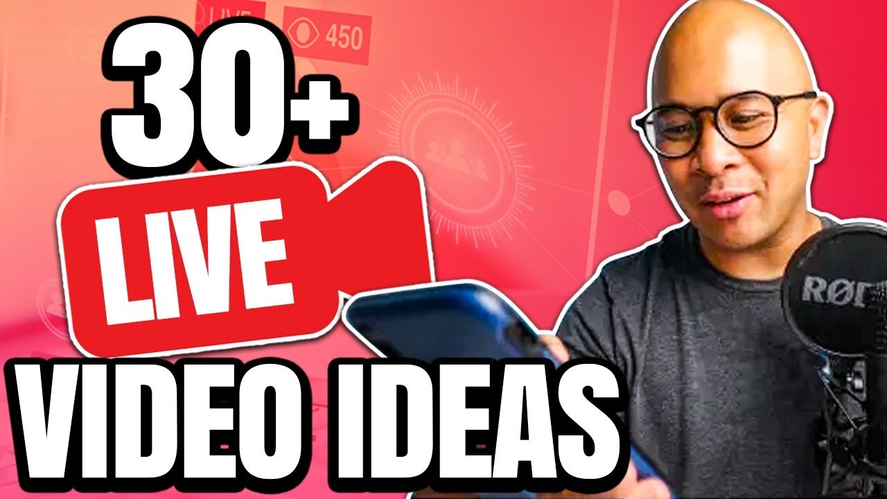 LIVE STREAMING Tips | 30+ Live Video Ideas