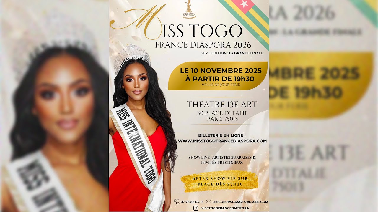 MISS TOGO-FRANCE DIASPORA 2026