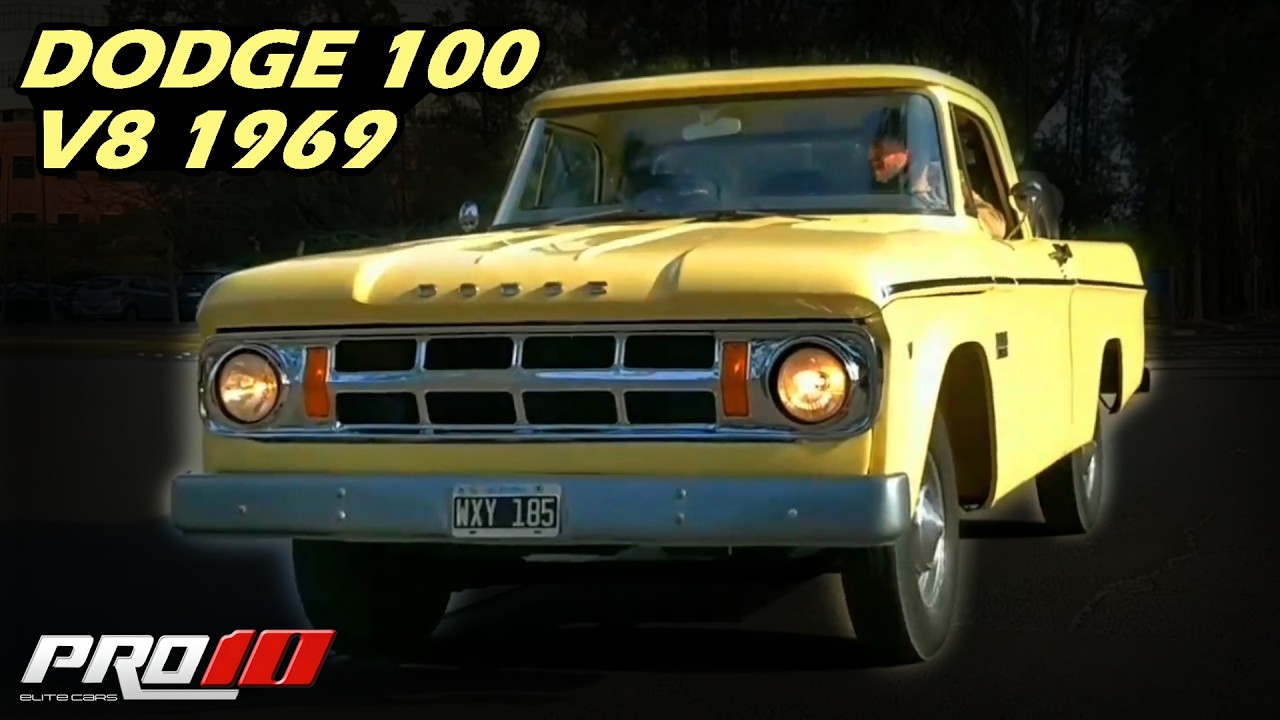 Dodge 100 Pickup V8 - 1969 🚘 🇦🇷 Pro10 Elite 📺 El Garage Tv 📺