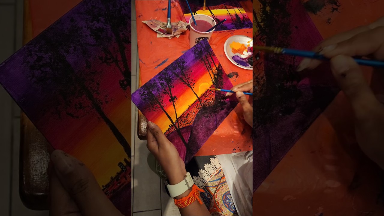 Can you guess if I'm an artist?! #sipandpaint