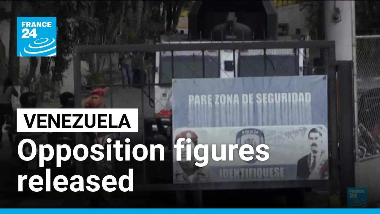 Venezuela releases imprisoned opposition figures and activists • FRANCE 24 English