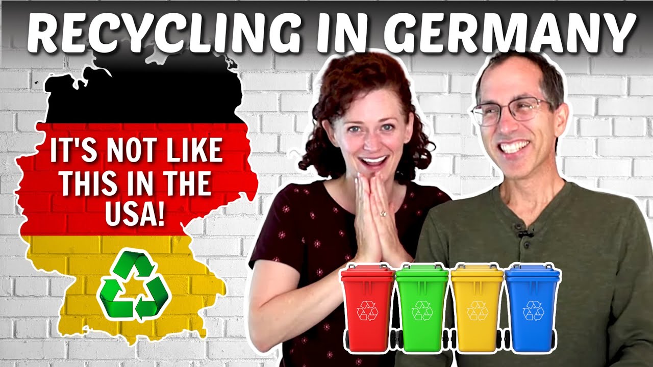 Recycling in Germany vs. USA 🤯 🇩🇪 It's Totally Different and Better Here!