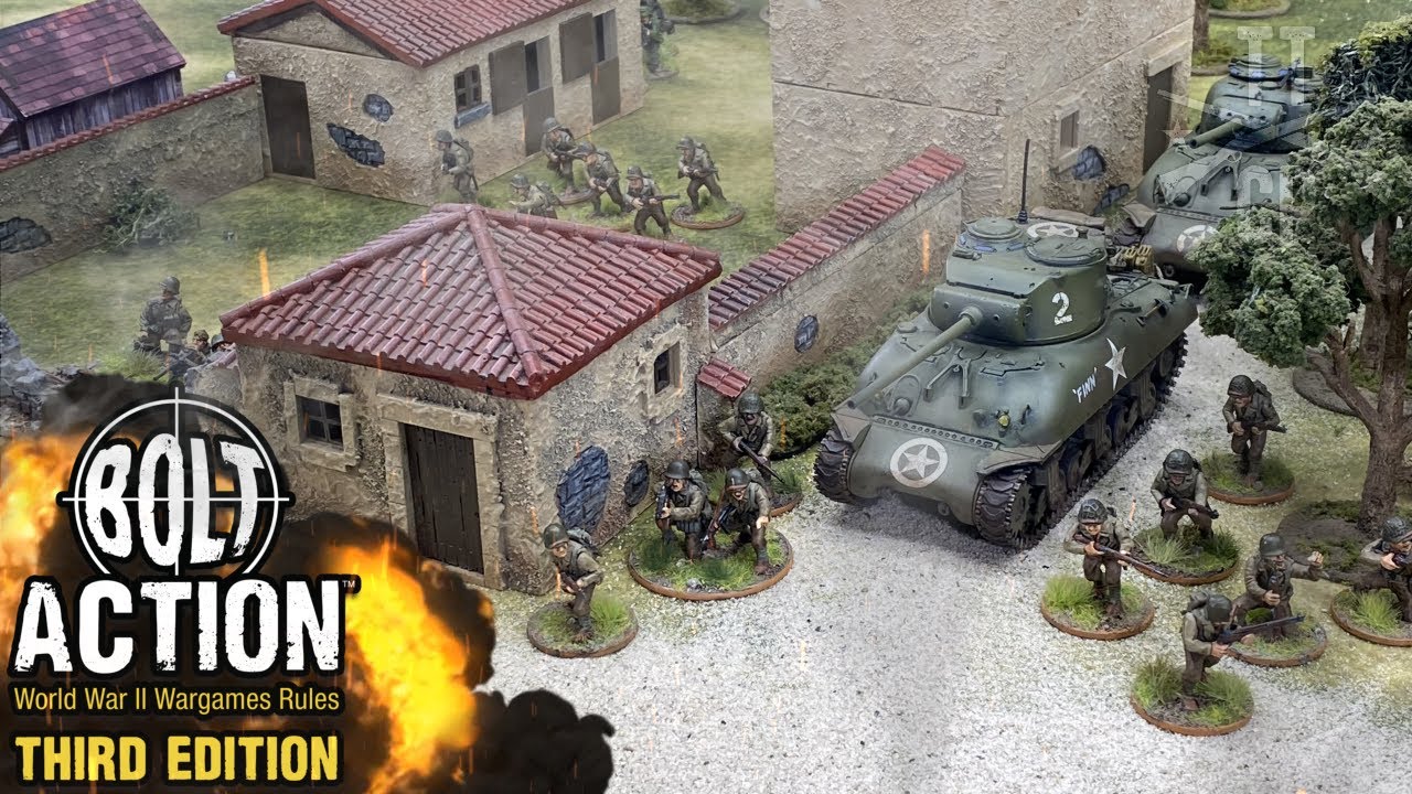 Tabletop CP: Bolt Action Battle Report- V3 Tournament Prep Game