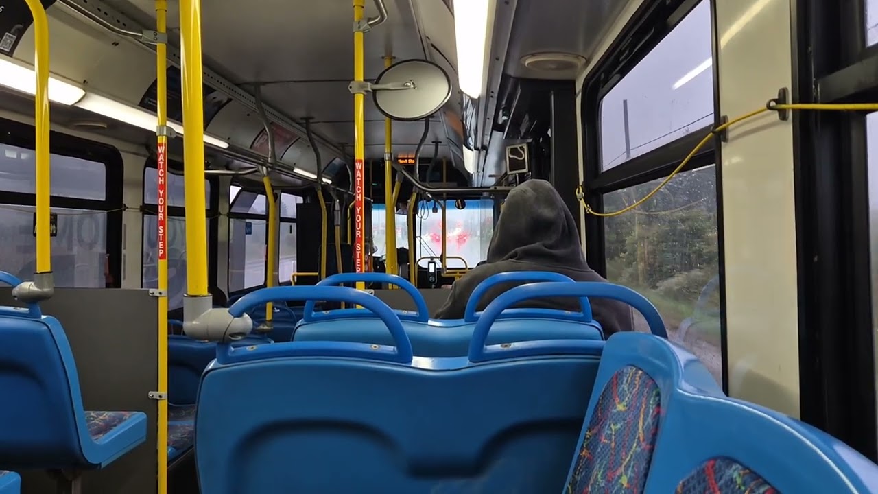Loud axles! - York Region Transit 609 | New Flyer D40LF | Route 96