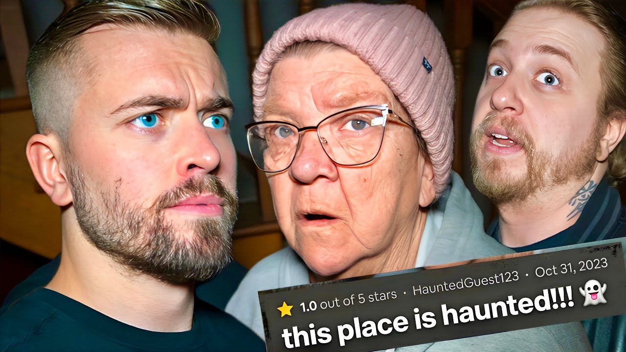 STAYING AT HAUNTED AIRBNB!