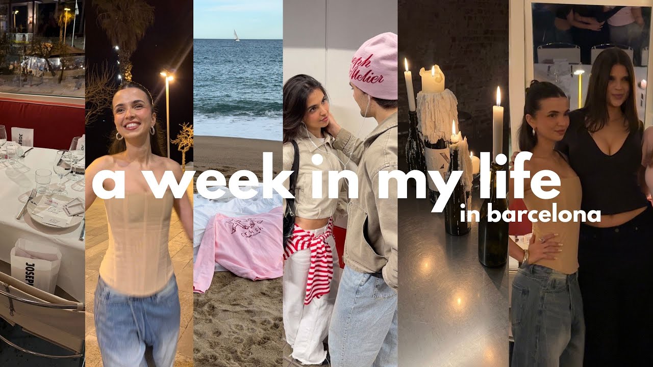 joseph atelier & nude project shoot | my week as a content creator in barcelona