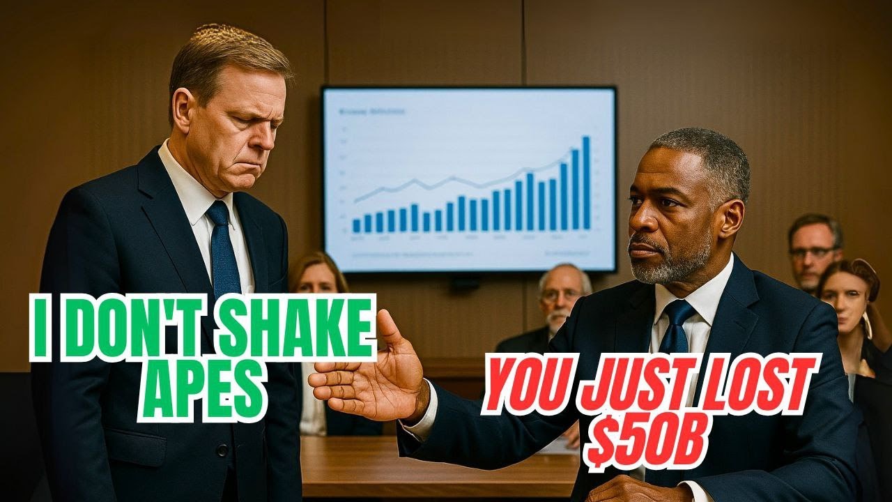 Airline Manager Refuses To Shake Black CEO's Hand - He Pulls down $50B in Funding!.|TRUE STORY