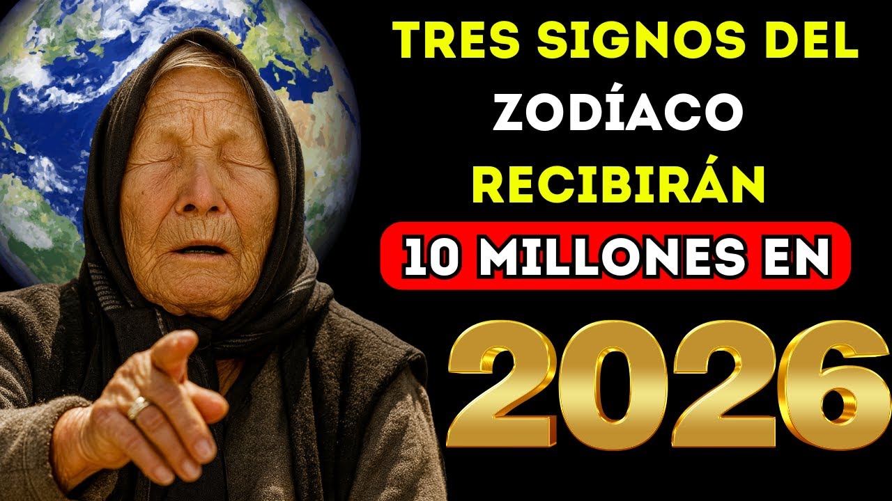 Baba Vanga predijo: tres signos del zodíaco recibirán 10 millones en 2026... Los signos más ricos.