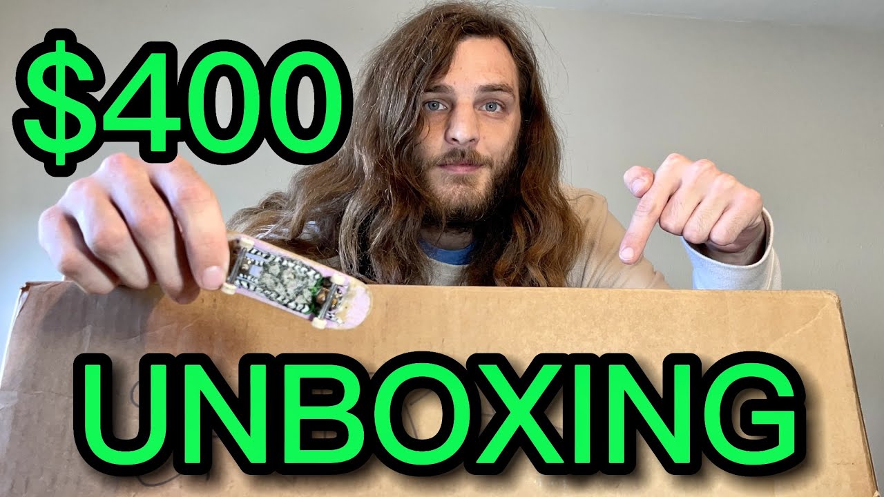 Распаковываем лучший набор рамп для фингерборда за 400 долларов!