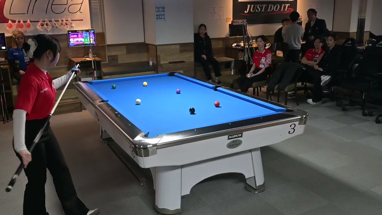 2026 BLUEROSE CUP 日韓女子対抗戦 M11 シングルス韓国ジンヘジュ Jin Hye-juの上がり際