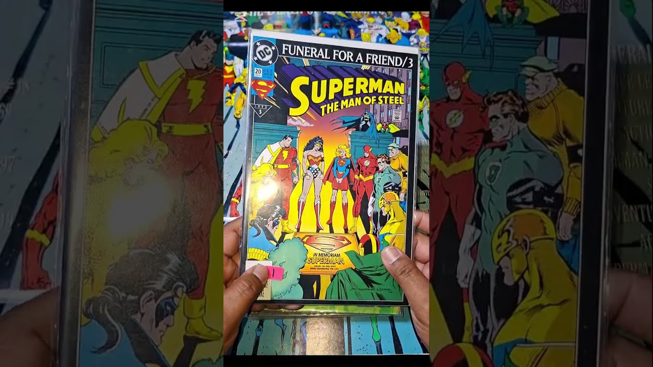 Colección de cómics La muerte de Superman.