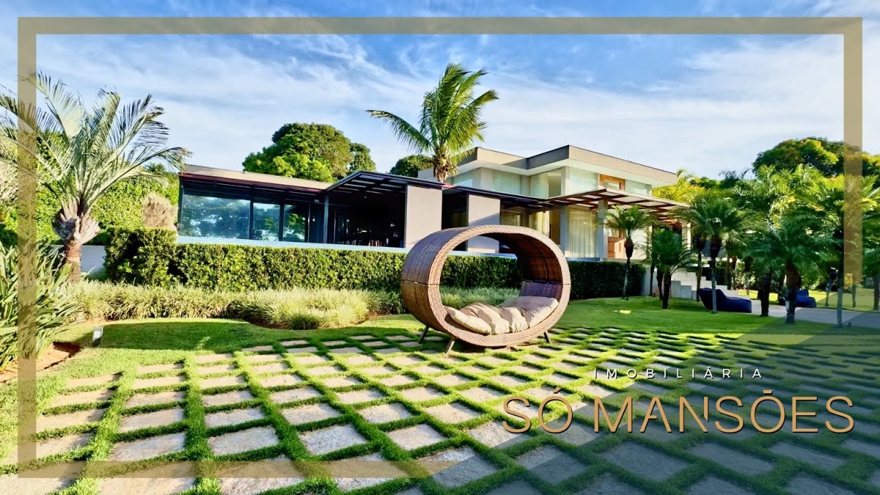 MANSÃO LUXUOSA EM LAGOA SANTA, MG - CONDOMÍNIO AMENDOEIRAS | À VENDA!