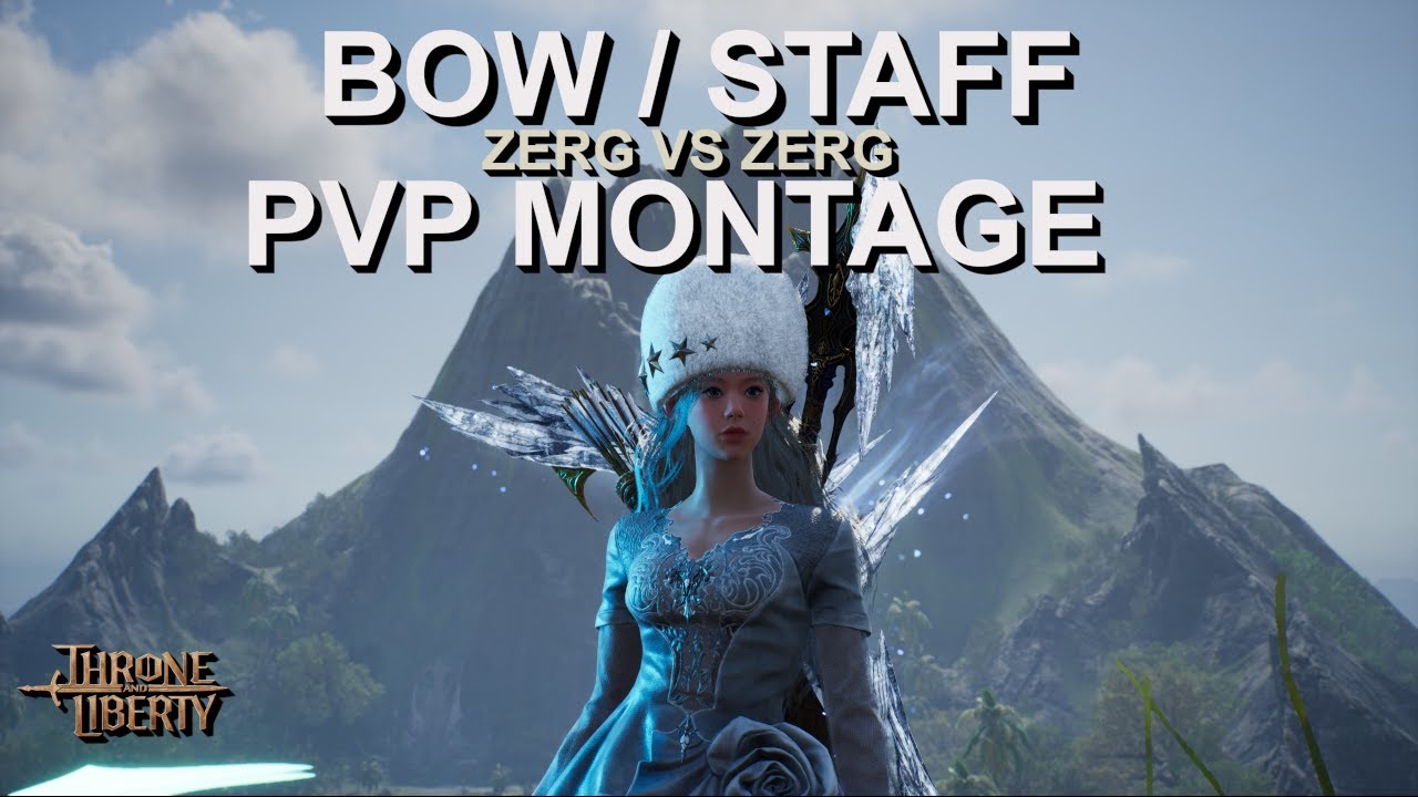 Throne and Liberty | Bow / Staff | Zerg vs Zerg PvP