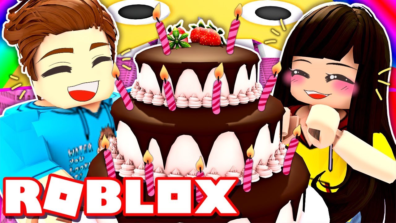 Make Lastic A Birthday Cake and Slide To Get Eaten! (Roblox)