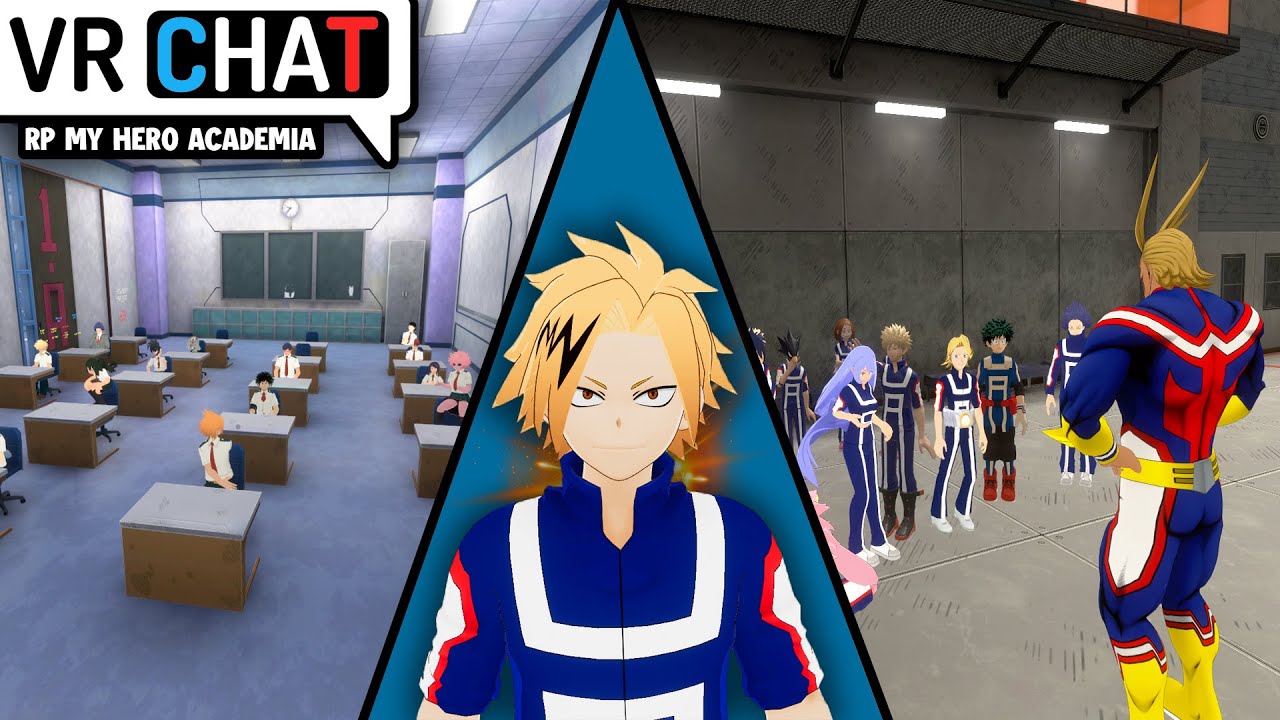 RP MY HERO ACADEMIA ! JE VEUX ÊTRE DÉLÉGUÉ ! VRCHAT FR