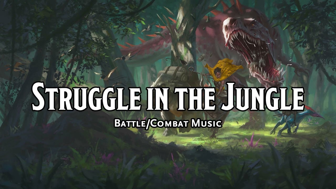 Struggle in the Jungle | D&D/TTRPG Battle/Combat/Fight Music | 1 Hour