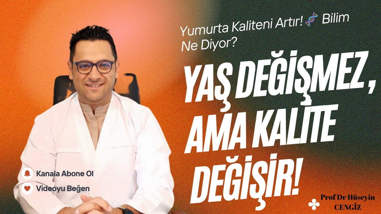 Yumurta kalitesi düşer ama doğru yaşam alışkanlıklarıyla desteklenebilir! 🧬