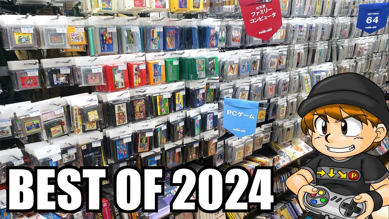 Japanese Retro Game Hunts BEST OF 2024! Pt.1