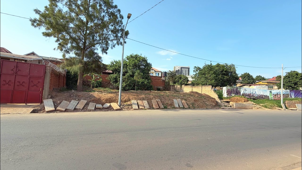 Affordable Prime Land for Sale in Remera, Kigali - Rwanda on Tarmac Road!
