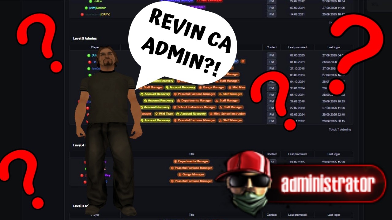 REVIN CA ADMIN PE B-ZONE!? #1416