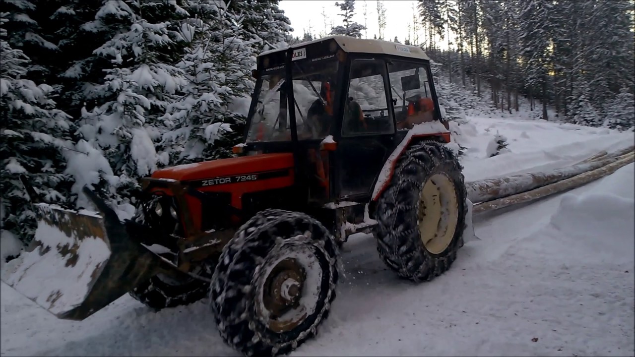 ťažba dreva 2016