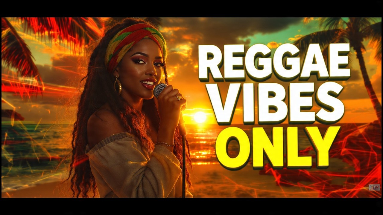 Tropical Beach Reggae Playlist 🌊 Smooth Island Vibes for Positive Mood