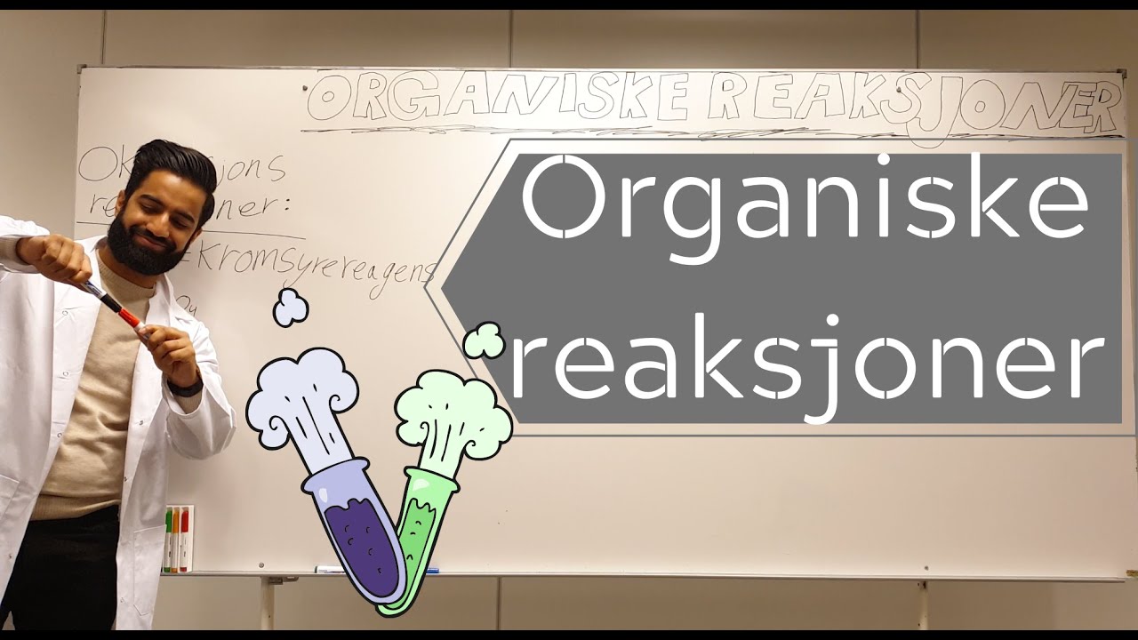 Organiske reaksjoner - Oksidasjonsreaksjoner (Ep14) (kromsyrereagens, PCC)
