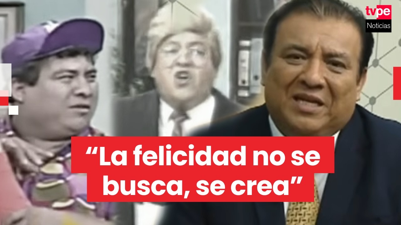 Manolo Rojas: 40 a&ntilde;os haciendo re&iacute;r al Per&uacute; con sus inolvidables personajes