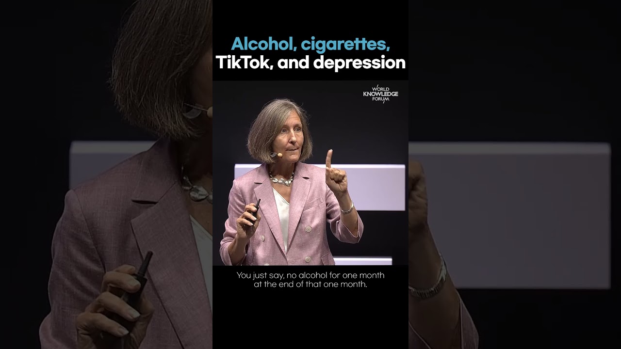 Алкоголь, сигареты, TikTok и депрессия