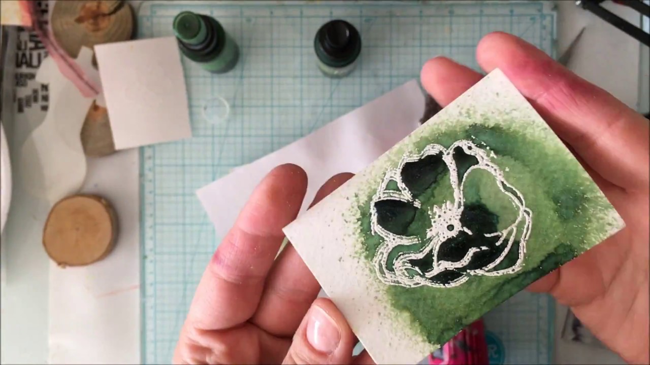 simple flowers with Lindys's sprays / step by step tutorial with Aga Baraniak