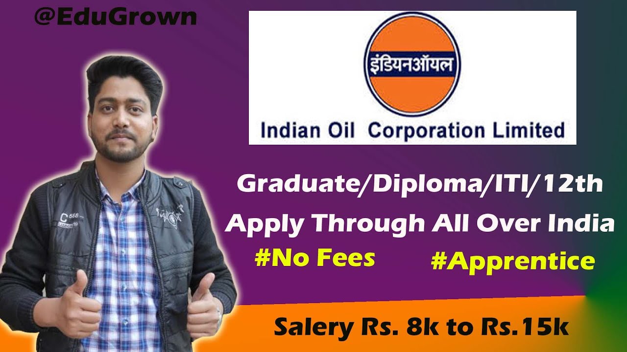 IOCL Recruitment 2021 || 505 Vacancies for Non-Technical and Technical Apprentice |ITI/Diploma