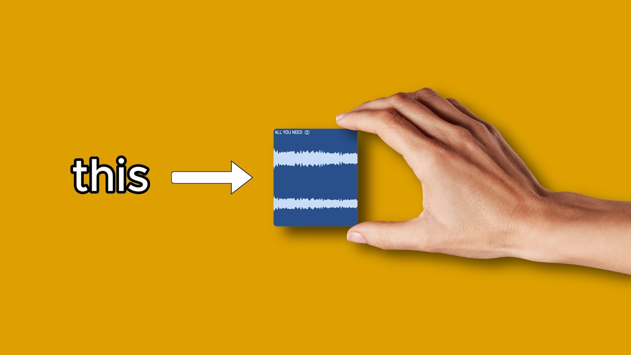 use TINY samples..