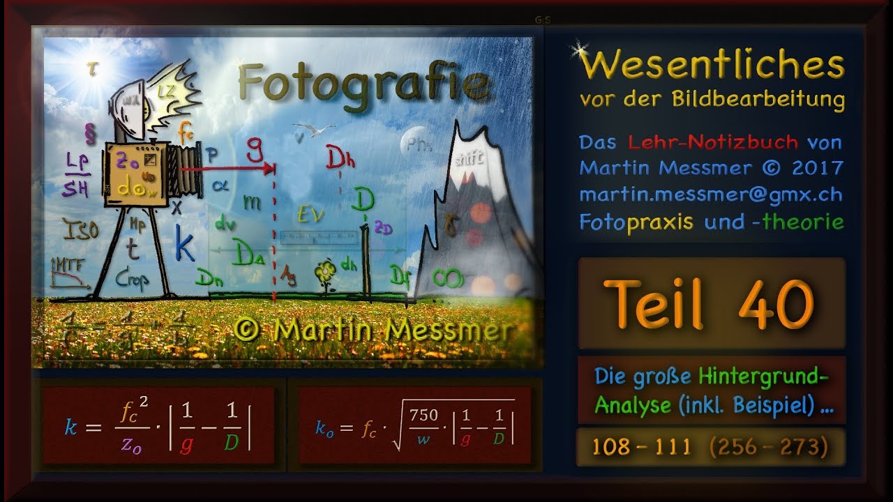 108 &ndash; 111 (256 &ndash; 273) die &laquo;Gro&szlig;e Hintergrund-Analyse&raquo;