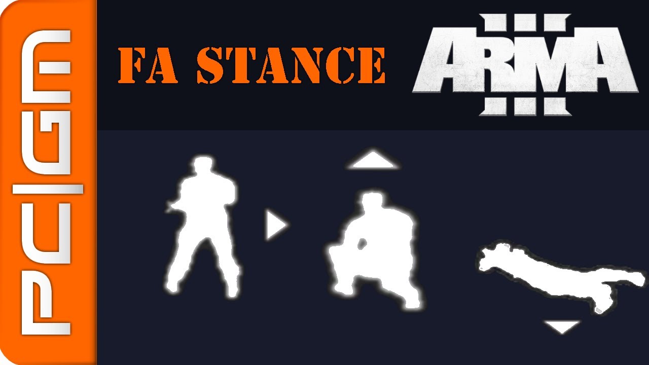 A la Mods d'Arma 3 #3 : FA Stance, Position du Corps sur le HUD