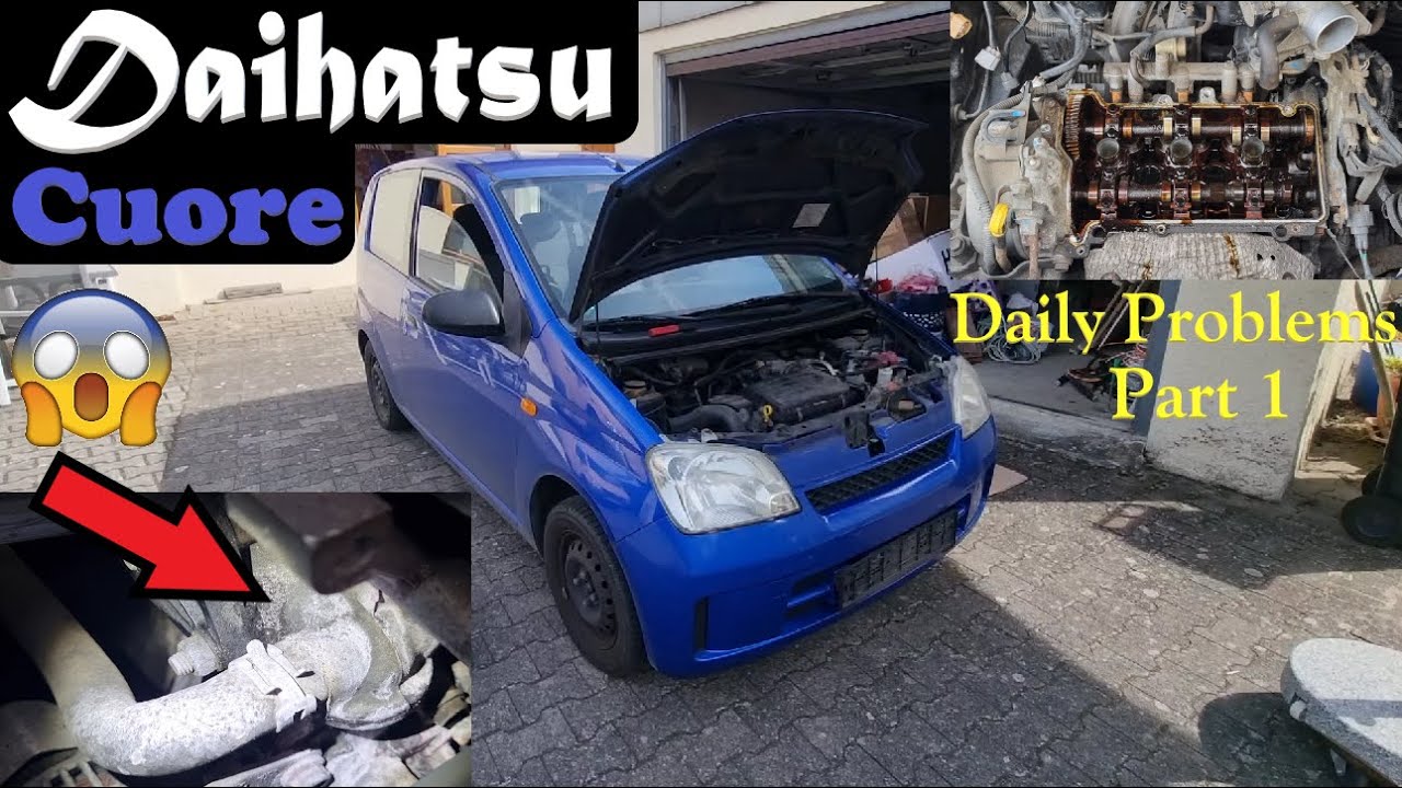 Mein Daily macht Probleme ! ! ! Kühlwasserverlust am Daihatsu Cuore L251 Teil 1