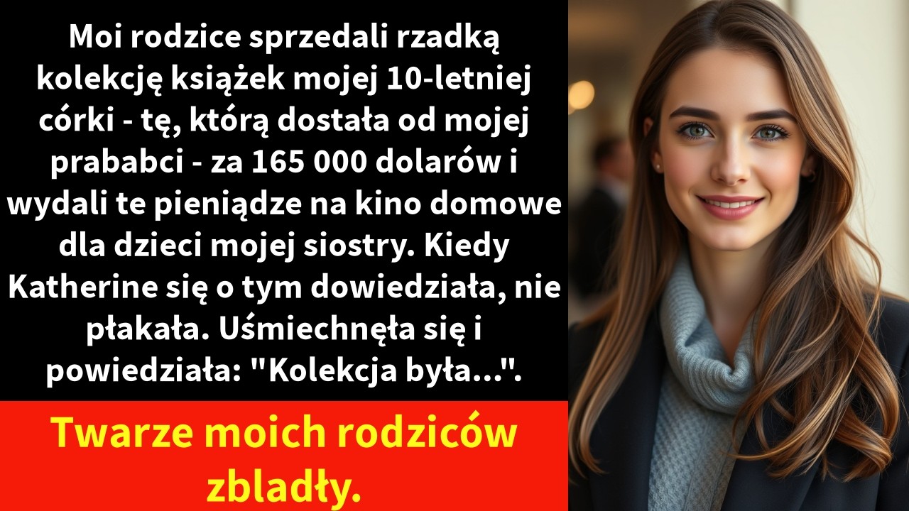 Moi rodzice sprzedali rzadką kolekcję książek mojej 10-letniej córki - tę, którą dostała od mojej