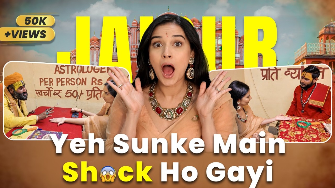 From Darshan to Destiny 🙏 | Tanya Mittal Jaipur Day 1 | Astrologer + Real Life Vibes #tanyamittal