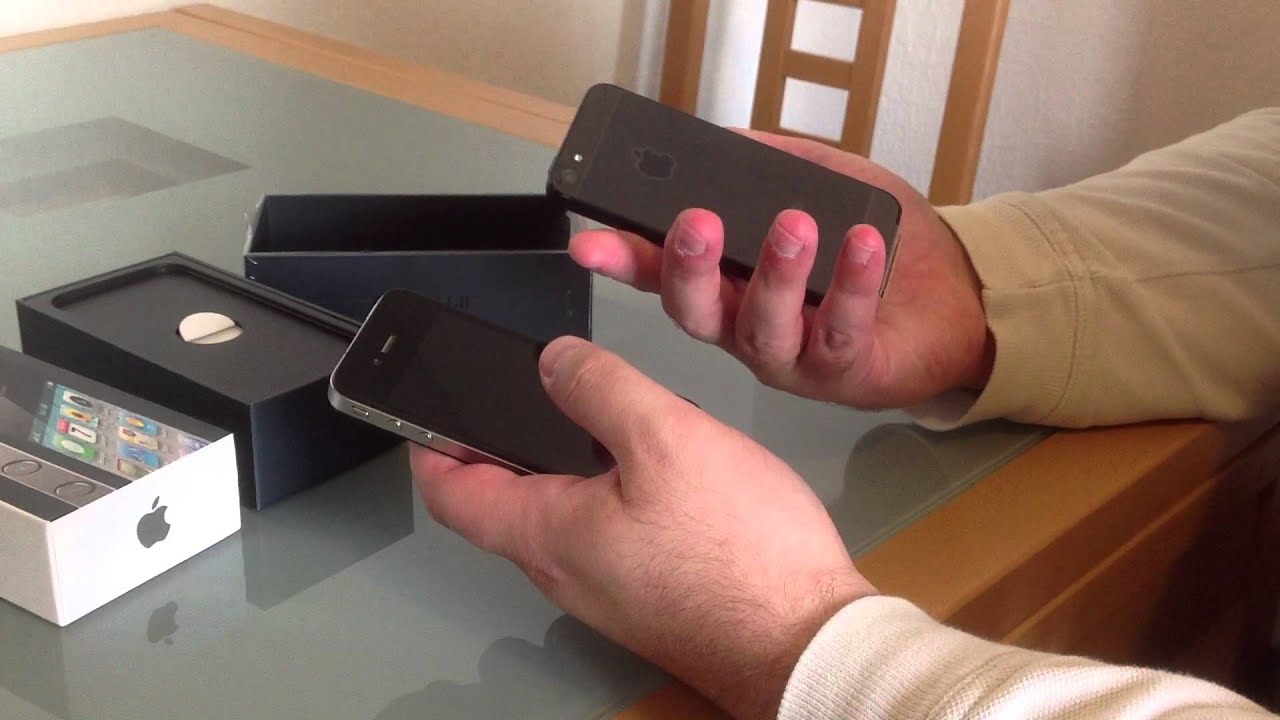 Déballage iPhone 5