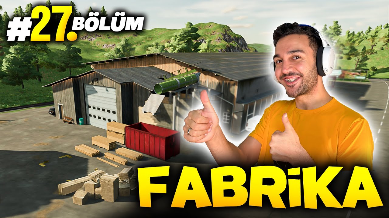 Bıçkıhane ve Kereste fabrikalarını satın aldık !! Farming Simulator 27. Bölüm