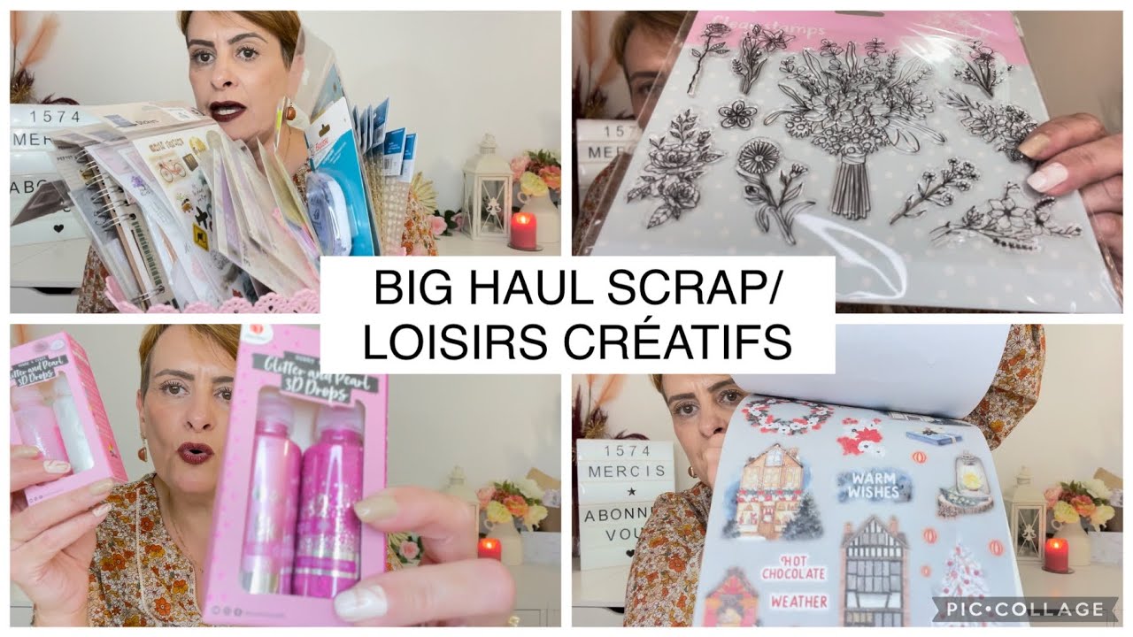 BIG HAUL/SCRAP/LOISIRS CRÉATIFS/action/zodio/cultura/noz…..🌸CRÉANATH PASSION 🌸