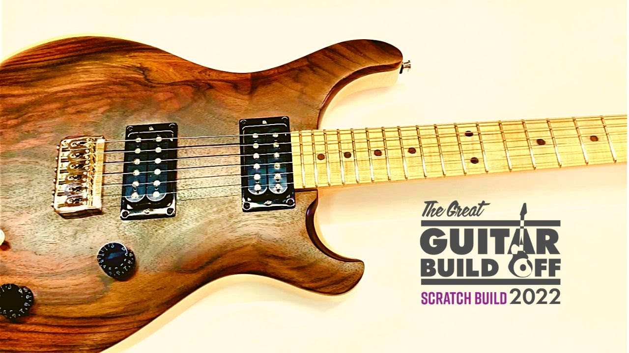 How To - Custom Electric Guitar Build in 20 Mins #ggbo2022