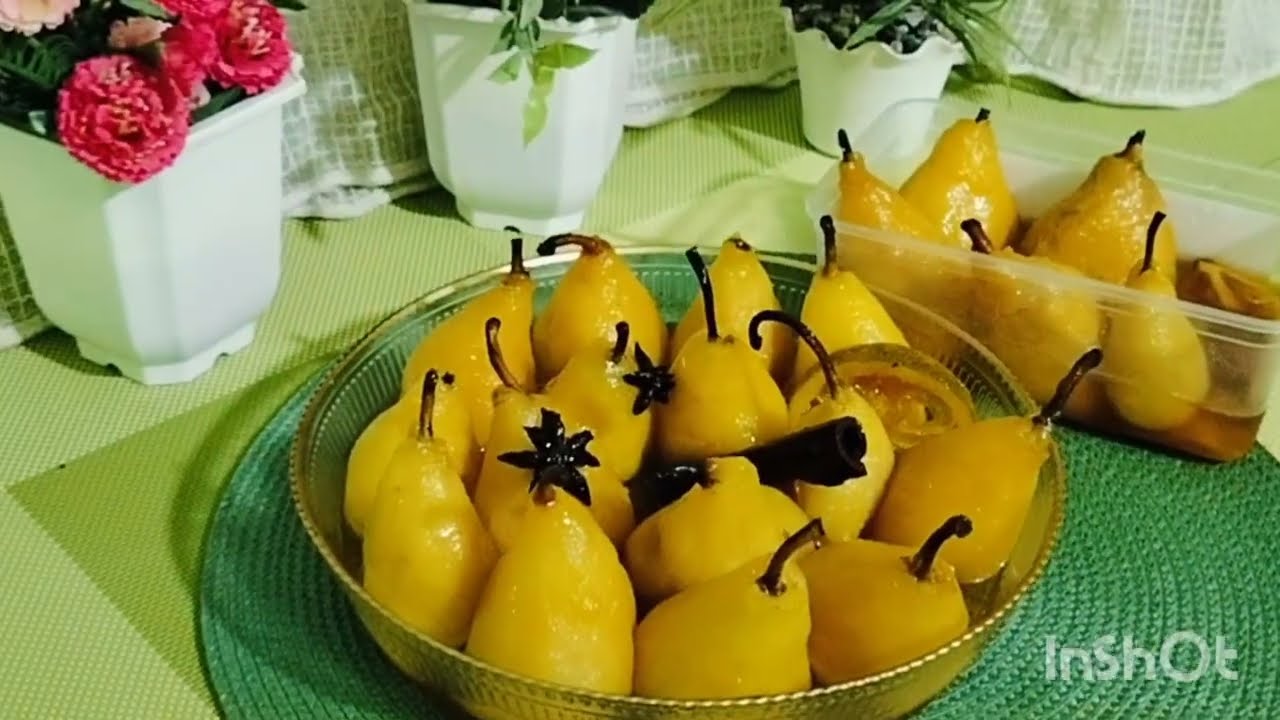 الأجاص المعسل نوجدوه لطاجين الحلو و التحليات روعة هايل بزاف يقطر بالبنة