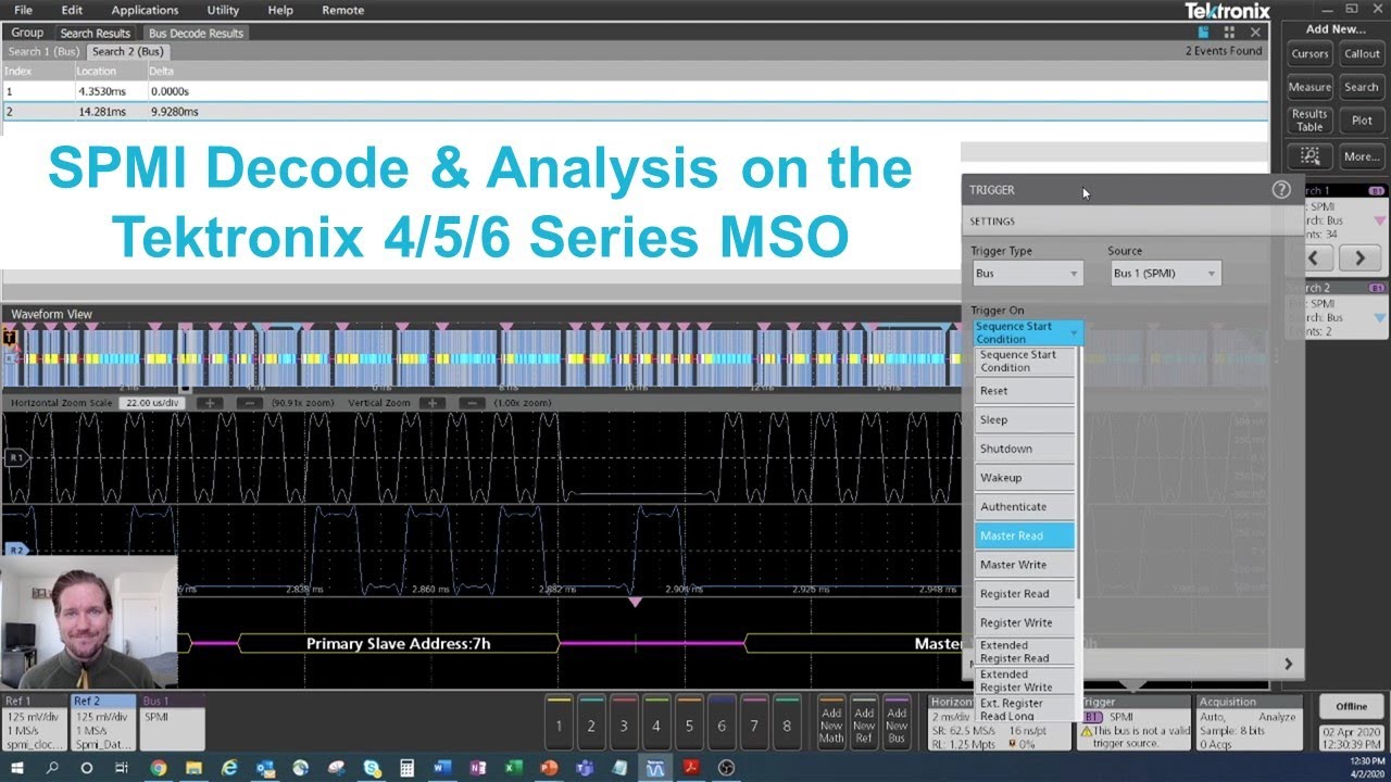 SPMI Bus Decode and Analysis